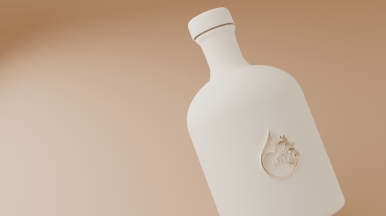 MILADY BAÏA | Artisan Ceramic Olive Oil 500ml - Handcrafted Mediterranean Art 🏺