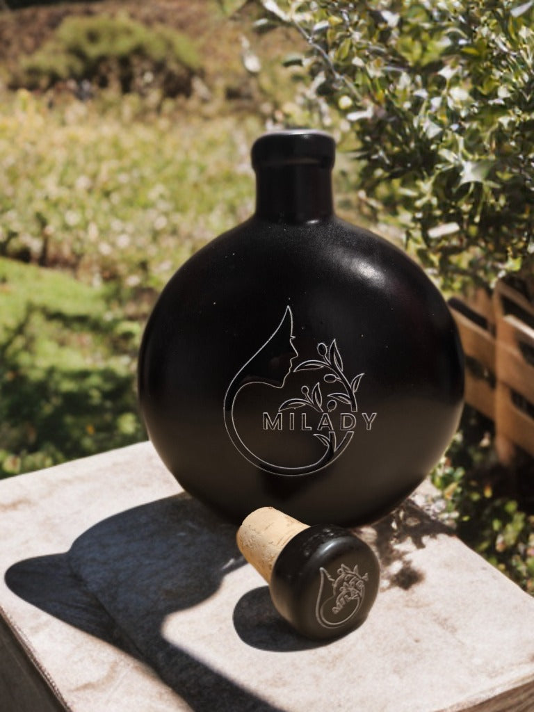 MILADY ASSIA | Your Personal Olive Oil Masterpiece 250ml - Custom Engraved Heart & Soul 💝
